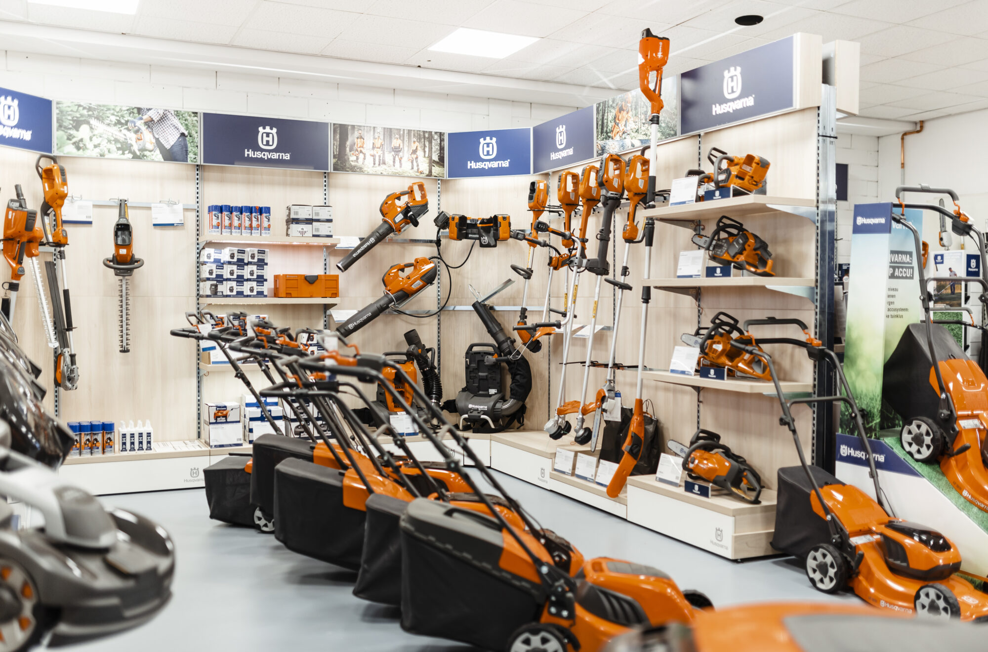 Een kijkje in onze showroom
